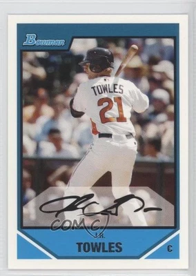 2007 Bowman Draft Prospects Futures Game JR Towles #BDPP89 - Image 1 of 2