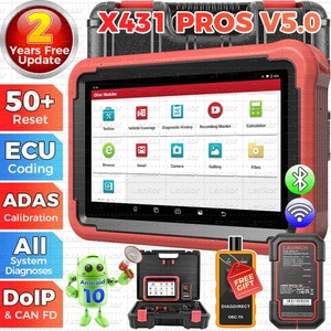 2025 LAUNCH X431 Pros V5.0 Pros V+ Elite OBD2 Diagnostic Car Scanner Key Coding - Picture 1 of 20