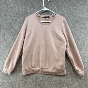 Simply Styled Women's Sweater Size Large Pink Long Sleeve Pullover - Picture 1 of 11