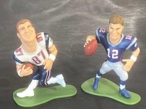 Lotto figurine McFarlane NFL Small Pros Series 2 & 3 Tom Brady & ROB Gronkowski HTF - Foto 1 di 6