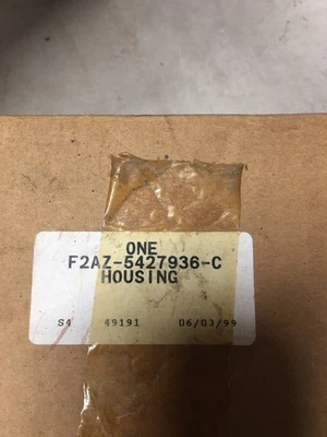 NEW F2AZ5427936C 1992-1994 FULL SIZE FORD FUEL FILLER PIPE HSNG FROM 11/91 REMOT - Image 1 of 2