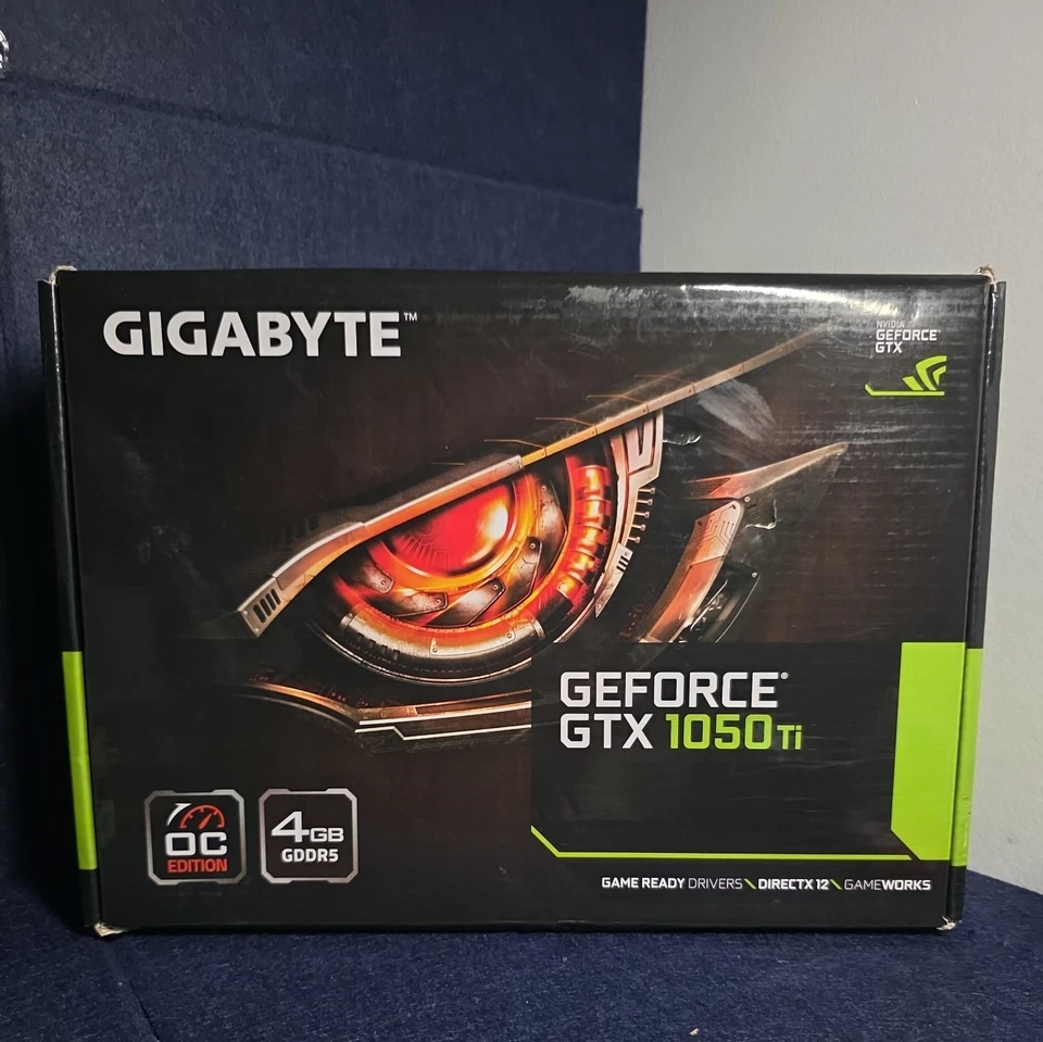 GIGABYTE NVIDIA GEFORCE GTX 1050TI LOW PROFILE 4GB Brand new  - Image 1 of 4
