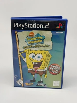 PS2 Sony Playstation 2 - Spongebob Schwammkopf: Schlacht um Bikini Bot - oA/PAL - Bild 1 von 3