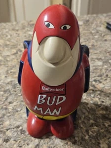 Birra Budweiser Bud Man Stein vintage 1989 made in Brazil - Foto 1 di 6