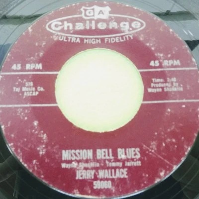 Jerry Wallace - Little Coco Palm - Mission Bell Blues - Vtg 45rpm Vinyl Record - Image 1 of 4