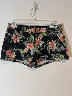 Pantalones Cortos Arizona Jeans Junior Talla 13 Tropicales Florales Vacaciones Verano Informales D35 Foto 1 de 4