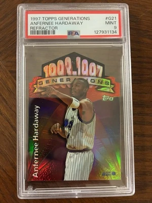 1997-98 Topps - Generations Anfernee Hardaway #G21 Refractor PSA 9! Mint! - Image 1 of 2