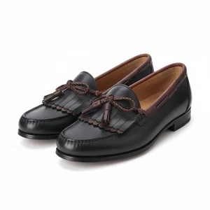 Allen Edmonds Woodstock Halbschuhe Größe 9 1/2 D Quaste schwarz braun - Bild 1 von 9