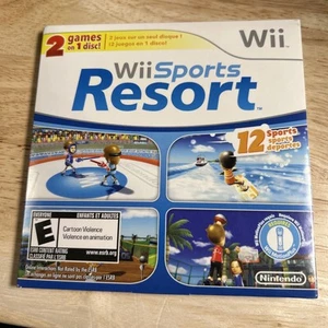 Wii Sports and Wii Sports Resort 2 in 1 Combo Disc (Nintendo Wii) With Manual - Picture 1 of 5