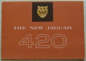 JAGUAR 420 Car Sales Brochure c1967 - Picture 1 of 3