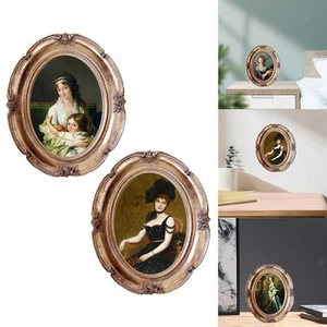 Resin Photo Oval Wedding Gifts Home Decor - Picture 1 of 15