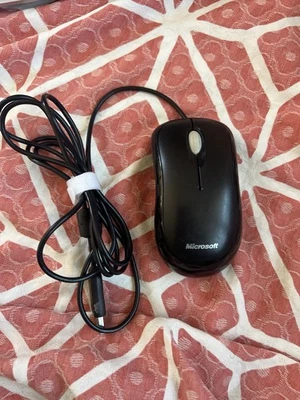 Microsoft Basic Optical Mouse Black V2.0 USB/PS2 compatible - Image 1 of 3