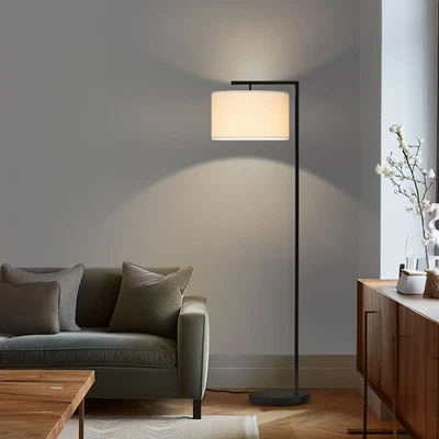 Brightech Montage Modern (Includes LED Light Bulb) Floor Lamp Black: