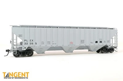 TANGENT HO PS-2CD 4750 Covered Hopper Pullman Leasing Co PLCX Gray Lease 4-1980 - Image 1 of 4