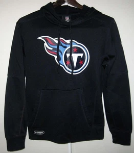 SMALL NEW ERA NFL TENNESSEE TITANS FOOTBALL WOMEN'S HOODY Hooded Dark Blue S - Picture 1 of 1