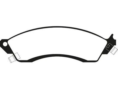 Front Brake Pad Set EBC 62SCBX85 for Panoz AIV Roadster 1999 2000 - Image 1 of 4