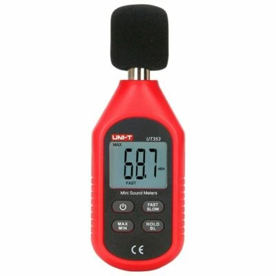 Mini Digital Sound Level Meter UNI-T UT353 Noise Decibel Tester 30-130dB Measure - Image 1 of 4