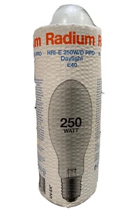 Radium HRL 250W E40 Quecksilberdampf-Lampe 250W -neu- Hallen Beleuchtung - Bild 1 von 5