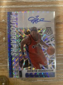 2021 Panini Mosaic Quentin Richardson Silver Mosaic Prizm Autographs (A249) - Picture 1 of 2