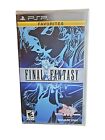 Final Fantasy - Sony PSP (2007) Gold Label Favorites Complete Factory sealed
