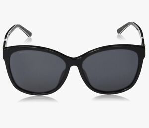 Jimmy Choo LIDIE/F/SK 1EI BLACK PATTERN GREY 59/16/145 Women's Sunglasses