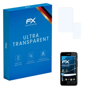 atFoliX 3x Displayschutzfolie für Asus PadFone mini 4.3 Schutzfolie klar Folie - Zdjęcie 1 z 8