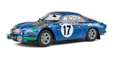 SOLIDO - ALPINE A110 1600S blu rally Montecarlo 1972 - 1/18 - SOL1804206 - Immagine 1 di 4
