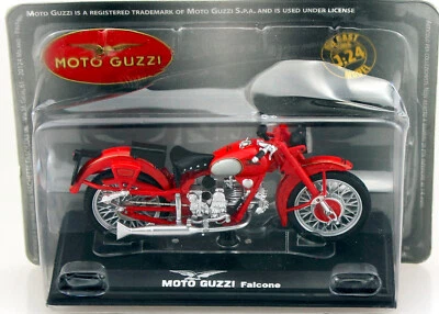 Moto Guzzi Falcone rot Blister Starline 1:24 Motorrad- Modell - Bild 1 von 2
