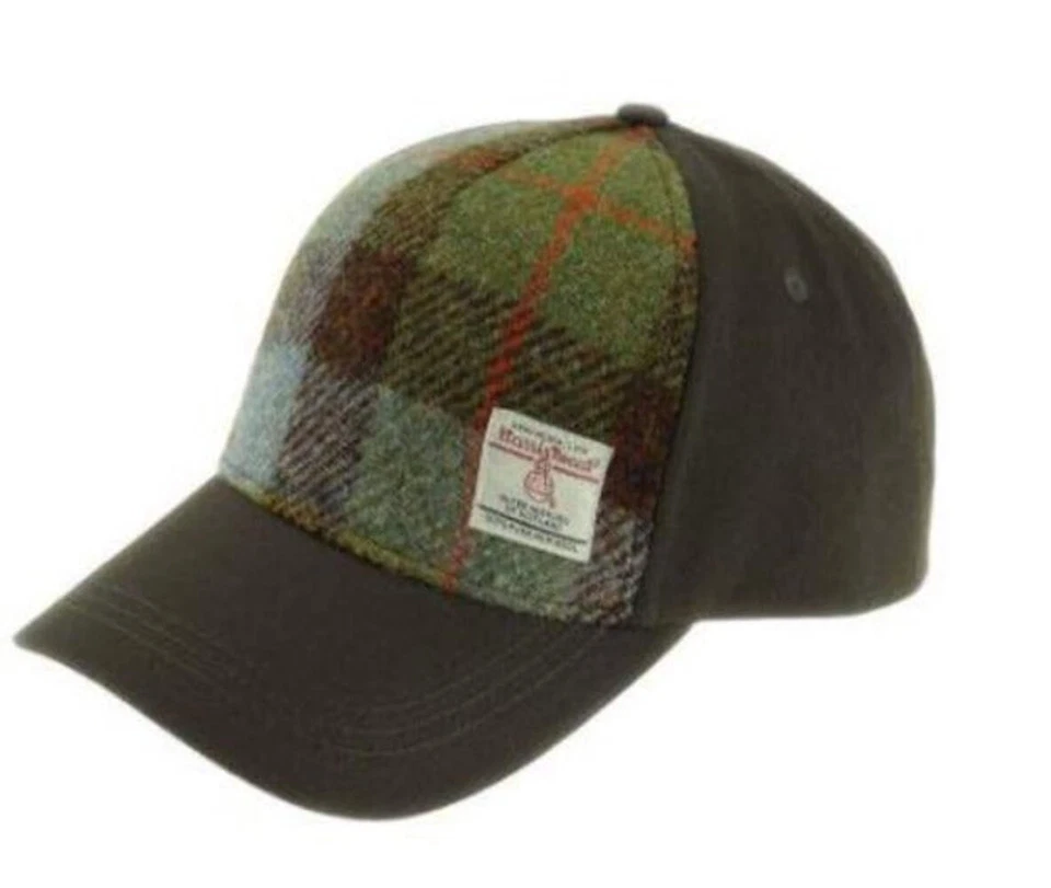 GLEN APPIN Baseball Cap Harris Tweed