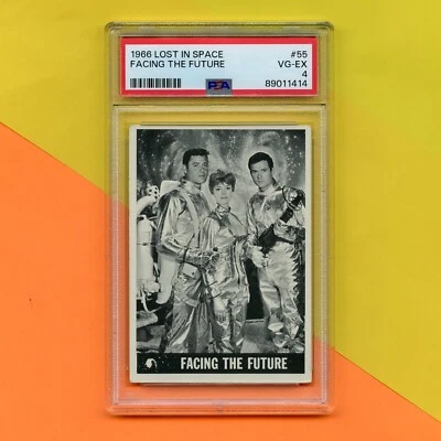 Original 1966 Lost in Space Trading card #55 PSA 4 - Image 1 of 3