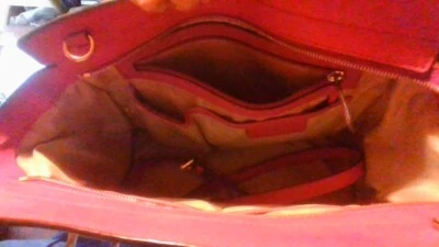 Genuine Michael Kors Pink Leather Tote Bag - Image 1 of 3