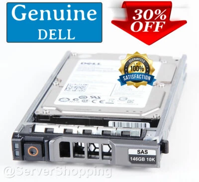 DELL X160K 0X160K 146GB 10000 RPM SAS 2.5 inch 6Gbps Hard Drive Disk ST9146803SS - Image 1 of 2