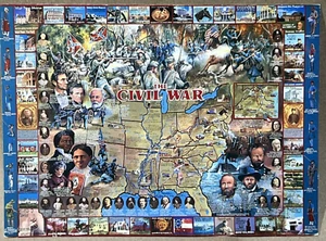 The Civil War Oversized - Vintage Postcard 8.25" x 6" - Picture 1 of 2