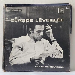 Claude Léveillée - 10 Ans De Chansons - Vintage Canadian LP - Foto 1 di 8