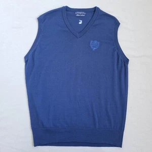 Peter Scott Royal Copenhagen Golf Club Merino Wool Blend Vest Size L Sweater - Picture 1 of 17