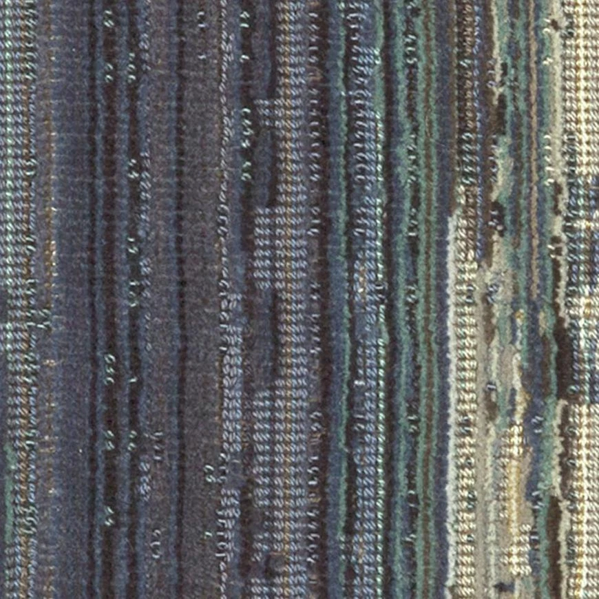 4 3/8 yds Pollack Painted Velvet Mediterranean Upholstery Fabric Free Ship B7196 - Image 1 of 1