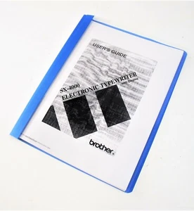 User's Guide Manual Directions, For Brother SX-4000 Electronic Typewriter, New - Picture 1 of 4
