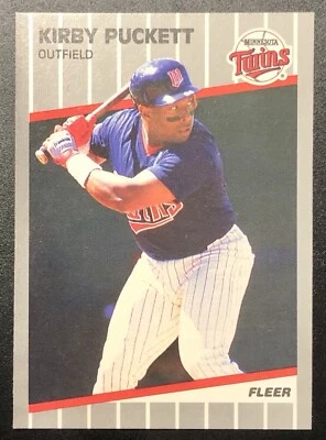 Fleer 1989 - Kirby Puckett #124 Foto 1 de 2