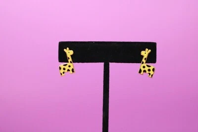 Giraffe Earrings Handmade Earrings - Image 1 of 4