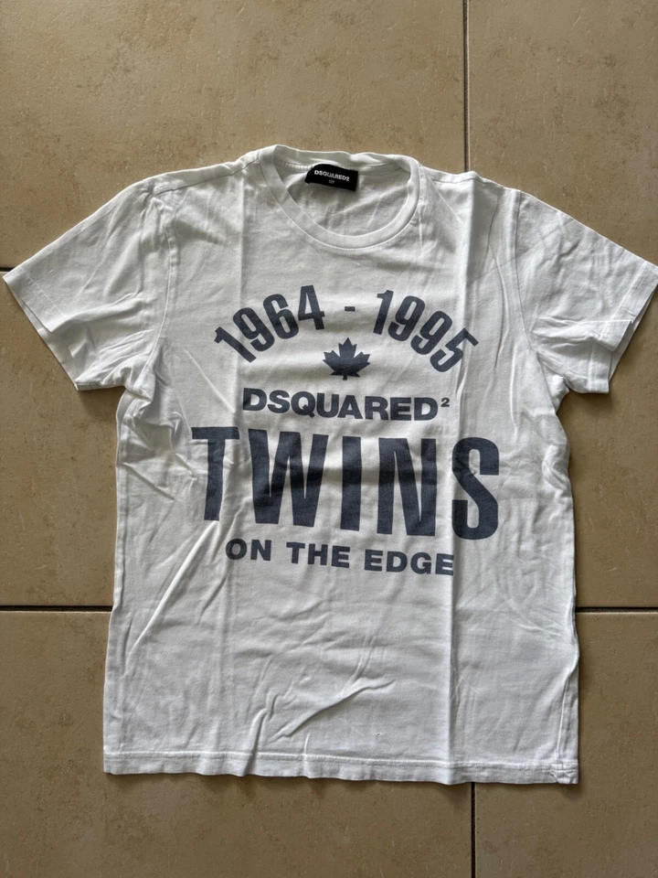 Original Dsquared2 Jungen T-Shirt weißGr. 152 - Bild 1 von 1