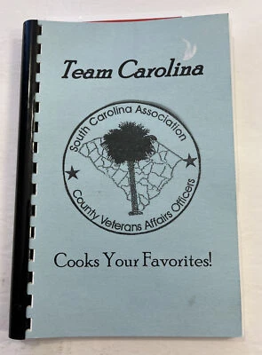 CHARLESTON South Carolina Cookbook VTG Veteran Restaurant menu southern ethnic - Image 1 of 4
