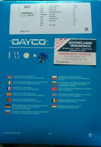 CINGHIA DISTRIBUZIONE DAY94670 168RHPN220H 94670 FIAT DUNA PUNTO UNO FIORINO - Picture 1 of 1
