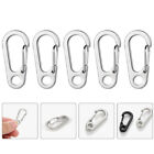 10Pcs Outdoor D-Ring Backpack Carabiners Keychain Hook
