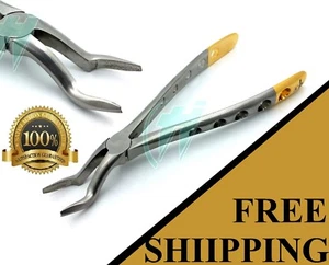 DENTAL EXTRACTING FORCEPS F6 ORAL SURGERY EXTRACTING INSTRUMENTS DIAMOND DUSTIN - Picture 1 of 11