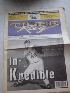 1995 LSU TIGER RAG SCOTT SCHULTZ SETS SCHOOL RECORD WITH 17 STRIKEOUTS 🐯⚾ - Picture 1 of 4