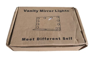 Hollywood Style Vanity Mirror Lights Open Box Women's MakeUp Vanity Bedroom - Picture 1 of 2