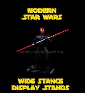 Espositore Star Wars largo per action figure moderne Star Wars POTF x10 - Foto 1 di 7