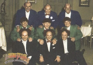 THE THREE STOOGES 2005 BREYGENT STOOGE HITOS TARJETA INSERTADA SM-4 CHASE - Imagen 1 de 1