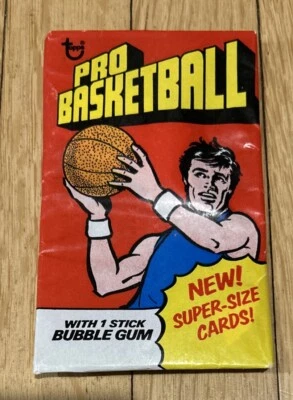 + 1976-77 Topps Basketball FACTORY SEALED Wax Pack - Image 1 of 4