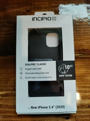 Funda de teléfono Incipio Dualpro clásica de doble capa para iPhone 12 Mini - ¡Nueva! Foto 1 de 4